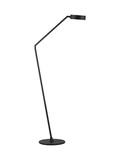 Nova Luce LED Stehleuchte Afi schwenkbar dimmbar 23W warmweiss 3000K Bewegungsmelder Schwarz Stahl Aluminium 170cm 9870021