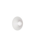 Nova Luce LED Wandleuchte Edem 9W warmweiss 3000K Weiß Stahl Aluminium Ø25cm 9870049
