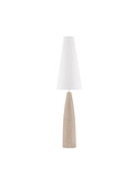 Nova Luce Stehleuchte Mizu E27 Creme Weiß Gips 130cm 9919103