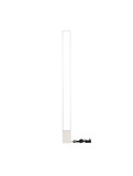 Nova Luce LED Stehleuchte Lithos 26W warmweiss 3000K Weiß Beton 161cm 9919104