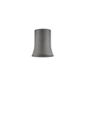 Nova Luce Deckenleuchte Aku GU10 Schwarz Beton Ø9,5cm 9919111