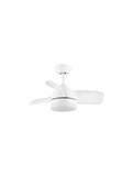 Nova Luce LED Deckenventilator Nerina 18W Weiß Metall Ø76cm 9952379