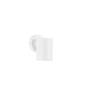 Nova Luce LED Außen-Wandleuchte Jackie 3W warmweiss 3000K IP65 salzwasserfest Weiß Aluminium Ø6cm 9971463