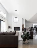 Nova Luce OVVIO Pendelleuchte E27 Schwarz 185x30cm dimmbar 42108001