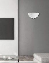 Nova Luce GIORNO Wandleuchte E27 Weiß 30x7,5x16cm dimmbar 605803