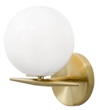 Nova Luce VITTON Wandleuchte E14 Gold 21x18x22cm dimmbar 8279603