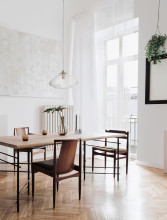 Nova Luce KING Pendelleuchte G9 Gold 200x26cm dimmbar 9006047