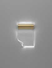 Nova Luce AGOS LED Wandleuchte Gold 6W Warmweiss 20x7,4x28,5cm 9054454