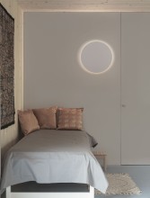 Nova Luce NEVO LED Wandleuchte Weiß 20,5W Warmweiss 30x3,9x30cm 9248158