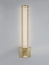 Nova Luce AURELIA LED Wandleuchte Gold 19W Neutralweiss 14x14x60cm 9333065