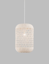 Nova Luce AURORA Pendelleuchte E27 Elfenbein 250x24,5cm dimmbar 9587162