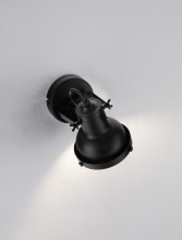 Nova Luce RUVI Wandleuchte E14 Schwarz 12x20x21cm dimmbar 9624103