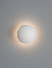 Nova Luce NETUNE LED Wandleuchte Weiß 6W Warmweiss 11x9,6x7,5cm 9831050