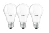 3er-Pack Osram Value LED Lampe E27 8.5W Warmweiß 2700K = 60W Glühbirne