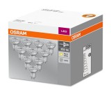 Osram 10er-Pack GU10 LED Birne Base 4,3W 350Lm Glas Warmweiss