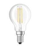 OSRAM LED Lampe VALUE P40 4W E14 klar Filament warmweiss wie 40W