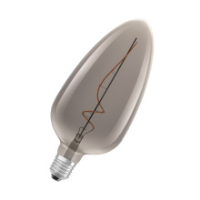 Osram Vintage 1906 LED Kerze 4W extra warmweiss E27 smoke 4058075761032 wie 15W