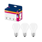 3er-Pack OSRAM LED Lampe E27 Classic Filament matt A75 7.5W 1055lm Neutralweiss 4000K wie 75W 4099854555893