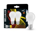 2er-Pack Bellalux E27 LED Lampe 8.5W 806Lm warmweiss 2700K wie 60W by Osram 4058075157026