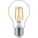 Philips LED Lampe LEDbulb 5W A60 E27 klar Filament DimTone dimmbar Ra90 470Lm warmweiss 2700-2200K wie 40W