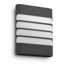 Philips myGarden LED Wandleuchte Raccoon 172739316 270lm Anthrazit 8718291479468