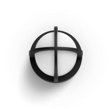 Philips myGarden Wandleuchte Astilbe Schwarz 8718696165829