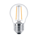 Philips Classic LED Lampe 2W E27 warmweiss P45 klar 8718696574157