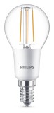 Philips E14 LED Tropfen-Lampe dimmbar Filament 5W 470Lm warmweiss = 40W Glühlampe