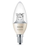 Philips SceneSwitch LED Kerze E14 5.5W 470Lm warmweiss wie 40W - Dimmen mit Lichtschalter