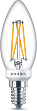 Philips LED Kerze Classic 3.5W E14 WarmGlow dimmbar 2700K-2200K warmweiss Ra90 wie 25W