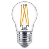 Philips Classic LED Lampe 3,5W E27 Ra90 warmweiss P45 klar DimTone dimmbar 8718699646363