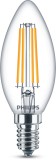 Philips LED COOL WHITE Classic 6.5W Filament Kerze neutralweiss E14 8718699762216