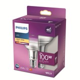 Philips Reflektor LED Spot-Lampe E27 R80 36° 8W 670lm warmweiss 2700K wie 100W