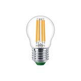 Philips Tropfen Lampe LED P45 E27 2700K klar Ultra Effizient 2,3W 485lm warmweiss 2700K wie 40W