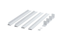 Philips CoreLine Panel Aufbaurahmen RC159Z Alu W62L62