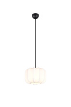 Casalum R31971001 Madeline E27 Pendelleuchte ⌀25cm Schwarz Matt