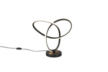 Reality R53591132 Lando LED Tischleuchte 8W Schwarz Matt warmweiss