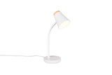 Reality R55831101 Pongo LED Tischleuchte 4,5W Weiß warmweiss