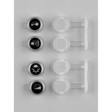 Ritto 1231180 Tastenknopfsatz für 17230/20, 17230/40