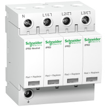 Schneider Electric A9L40600 Überspannungsabl. iPRD40, Typ 2, Steckbare Schutzmodule, 3P+N, Imax 40kA