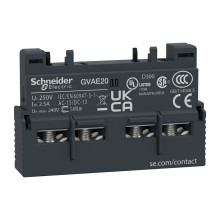 Schneider Electric GVAE20 Hilfsschalter, 2S, Front