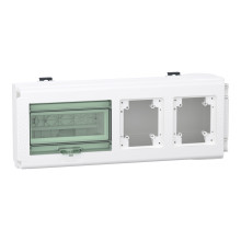 Schneider Electric KNB32CP KN Abgangsadapter, 32A, leer für 8 Teilungseinheiten + 2 Steckdosenplätze