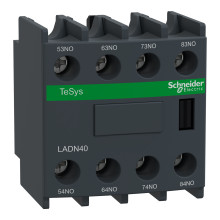 Schneider Electric LADN40 Hilfsschalterblock, 4S, Schraubanschluss