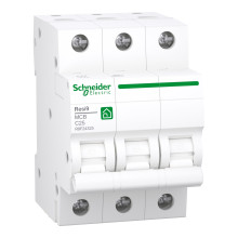 Schneider Electric R9F24325 Leitungsschutzschalter Resi9 3P, 25A, C Charakteristik, 6kA