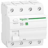 Schneider Electric R9R22463 Fehlerstrom-Schutzschalter Resi9, 4P, 63A, 30mA, Typ A