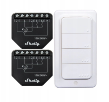 Shelly Rollladen-Großset, 2x Shutter + BLU RC Button 4