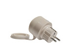 Shelly Outdoor Plug S Gen3 - Smarte Außensteckdose, IP44, Messfunktion Zwischenstecker WLAN, BT