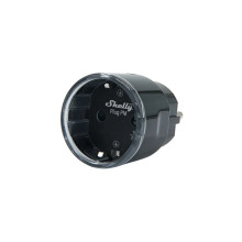 Shelly Plug PM Gen3 - Smarte WLAN Steckdose mit Messfunktion, Schwarz, BT