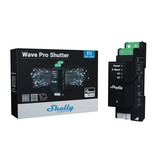 Shelly Wave Pro Shutter - Z-Wave Rollladenaktor für DIN-Schiene