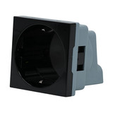 Shelly Wall Display Stand Socket - Sockel für Tischständer, Wand, Schwarz
